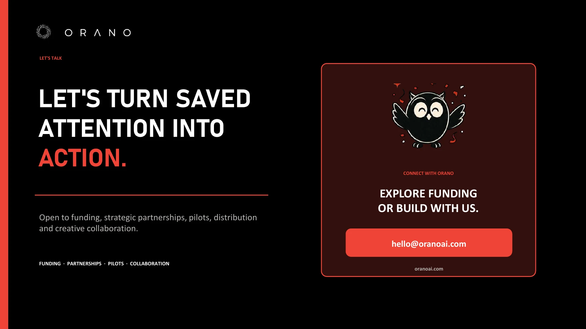 Let's turn saved attention into action